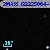 2MASS J22225084+0015341