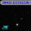 2MASS J22231220-0001118