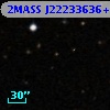 2MASS J22233636+0050238