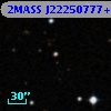2MASS J22250777+0024282
