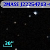 2MASS J22254713-0010044