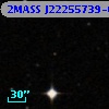 2MASS J22255739-0004564