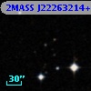 2MASS J22263214+0016117