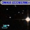 2MASS J22265706+0043424
