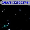 2MASS J22322374+1354343