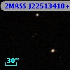 2MASS J22513410+0026340