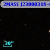 2MASS J23000318-0113133