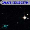 2MASS J23102270+0033137