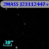 2MASS J23112447+1409084