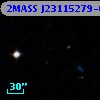2MASS J23115279-0019572