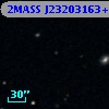 2MASS J23203163+0100085