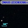 2MASS J23203266+0045588