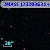 2MASS J23203631+0055295