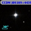 CCDM J08109+4439AB
