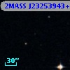 2MASS J23253943+0016233
