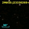 2MASS J23330269+0040374