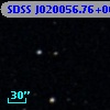 SDSS J020056.76+004149.1