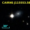 CAIRNS J115553.58+230853.7