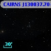 CAIRNS J130037.70+280329.0