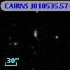 CAIRNS J010535.57-033606.8