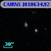 CAIRNS J010634.92-002952.8