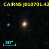 CAIRNS J010701.42+005436.0