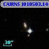 CAIRNS J010503.14-005420.4