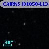 CAIRNS J010504.13+000221.8