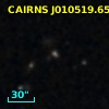 CAIRNS J010519.65+003333.4