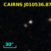 CAIRNS J010536.87-005518.8