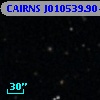 CAIRNS J010539.90+000341.8