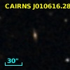 CAIRNS J010616.28-003703.3