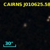 CAIRNS J010625.58+004047.1