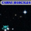 CAIRNS J010626.64+003309.7