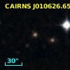 CAIRNS J010626.65+003309.7