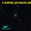 CAIRNS J010626.68+001605.7