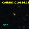 CAIRNS J010636.13+002143.1