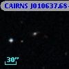 CAIRNS J010637.68+000421.0
