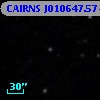 CAIRNS J010647.57-004729.8
