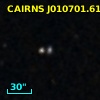 CAIRNS J010701.61-000016.0