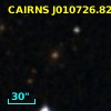 CAIRNS J010726.82+000849.8