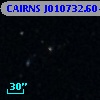 CAIRNS J010732.60+011209.6