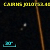 CAIRNS J010753.40-005129.7