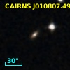 CAIRNS J010807.49+004924.1