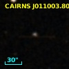 CAIRNS J011003.80-000915.2