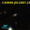 CAIRNS J011007.21+004443.4