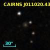 CAIRNS J011020.43-000435.2