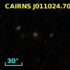 CAIRNS J011024.70-010608.9