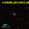 CAIRNS J011053.28+003234.6