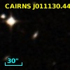 CAIRNS J011130.44-002251.8